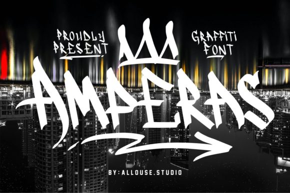Amperas Font for Bold Branding and Creative Design