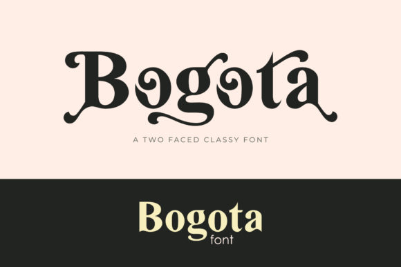 Bogota Display Font for Bold Visual Impact