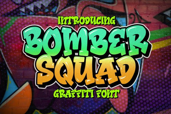 Bomber Squad: The Urban Display Font That Boosts Campaign Impact