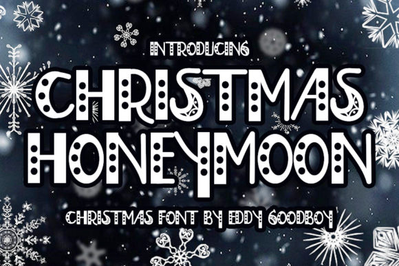 Christmas Honeymoon: A Display Font That Brings Joy to Every Design