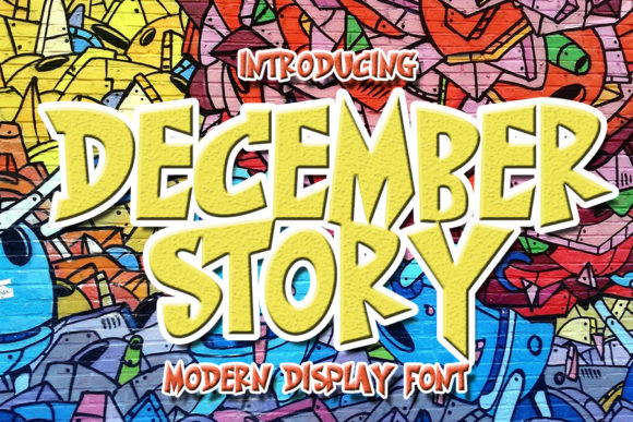 December Story: A Bold Font for Business Branding
