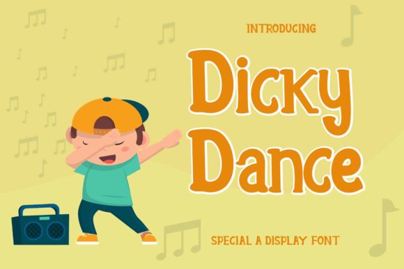 Dicky Dance Font Download and Design Uses