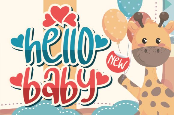 Hello Baby Font for Playful Web Design