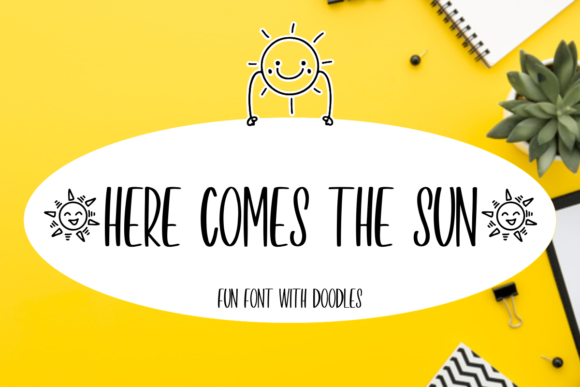 Here Comes the Sun: A Friendly Display Font for Editorial Design
