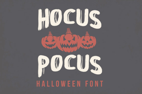 Hocus Focus Font for Halloween and Branding