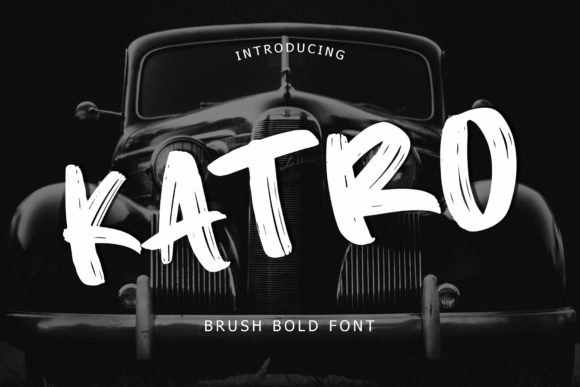 Katro Display Font for Bold Branding and Creative Campaigns