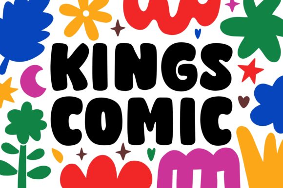 Kings Comic for Bold Branding and Kids-Themed Campaigns