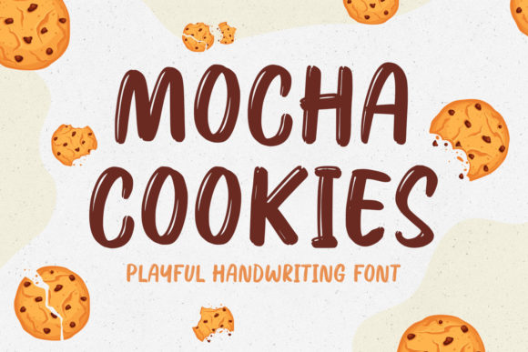 Mocha Cookies Font for Bold Campaign Design