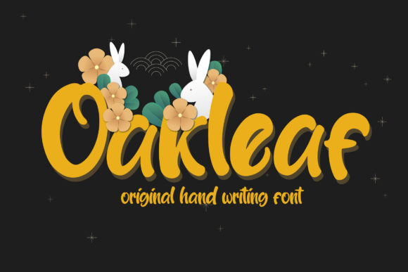 Oakleaf: A Clean Urban Display Font for Modern Editorial Design