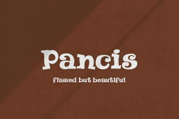 Pancis Font for Creative Makers and Handmade Brands