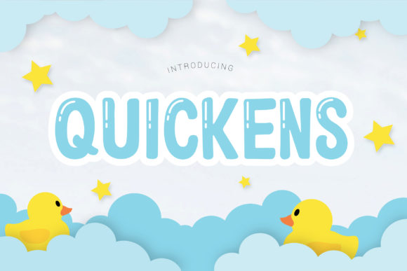 Quickens Font for Eye-Catching Brand Campaigns