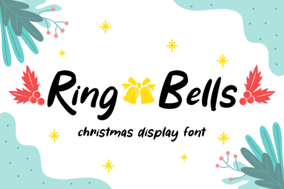 Ring Bells: A Festive Display Font for Holiday Design