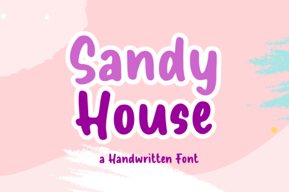 Sandy House: A Bold Display Font for Eye-Catching Branding