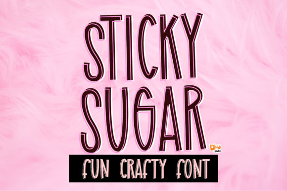 Sticky Sugar: A Playful Display Font for Bold Campaigns