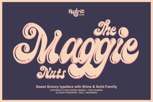The Maggie Nuts Font for Bold Branding and Eye-Catching Campaigns