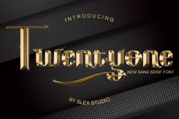 Twentyone: Elevate Your Digital Designs with This Elegant Display Font