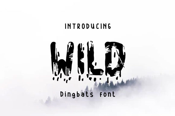Wild Font: A Bold Display Font for Creative Projects