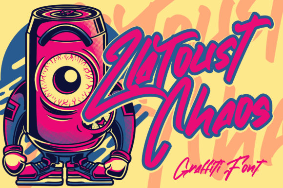 Zlatoust Chaos Font for Urban Branding Projects